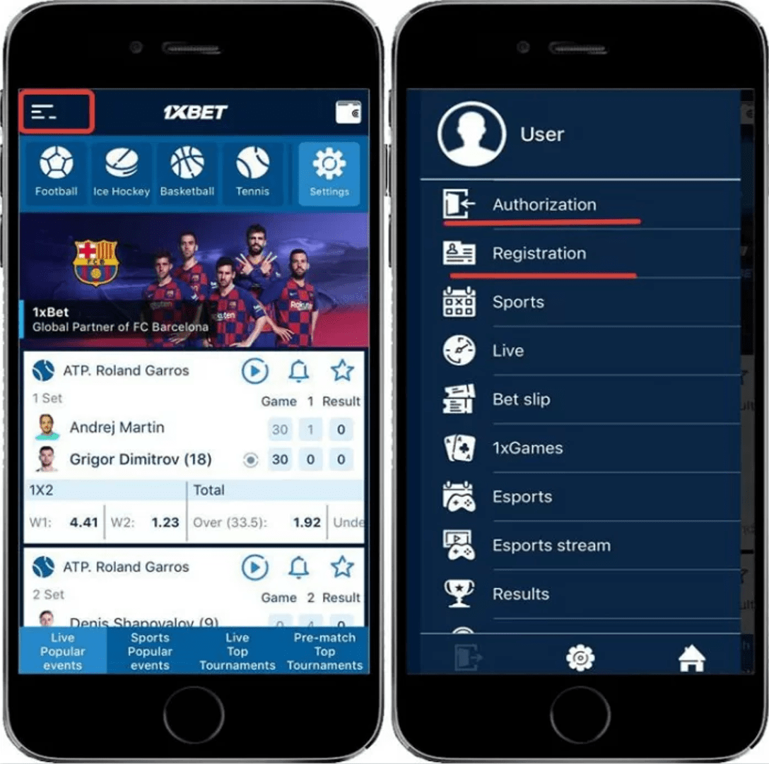 برای ورود به برنامه وان ایکس بت 1xbet برای ios چه باید کرد؟ برای ورود به برنامه وان ایکس بت 1xbet برای ios چه باید کرد؟